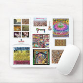 Tapis De Souris Woodstock Mousepad (Avec souris)