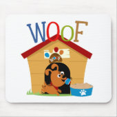 Tapis De Souris Woof Dog (Devant)