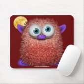 Tapis De Souris Woozle mignon buzzy Butt & Moon, Kids Mousepad (Avec souris)