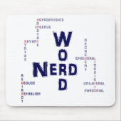 Tapis De Souris Word Nerd (Devant)