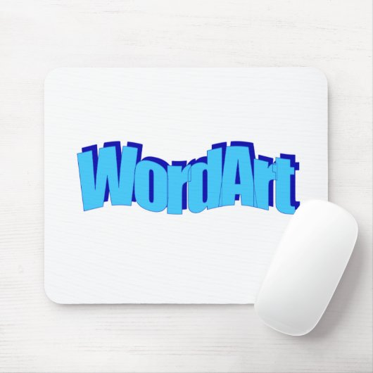 Tapis De Souris WordArt Mousepad (Avec souris)