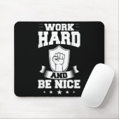 Tapis De Souris Work Hard Quotes Insration Motivational Saying  (Avec souris)