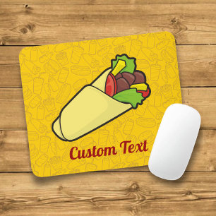 Tapis de souris Wrap Sandwich Tortilla
