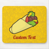 Tapis de souris Wrap Sandwich Tortilla (Devant)