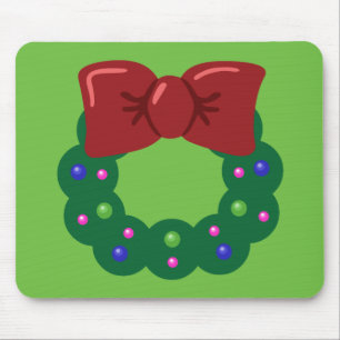 Tapis De Souris Wreath de Noël