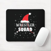 Tapis De Souris Wrestler Squad Christmas Wrestling Matching Xmas  (Avec souris)