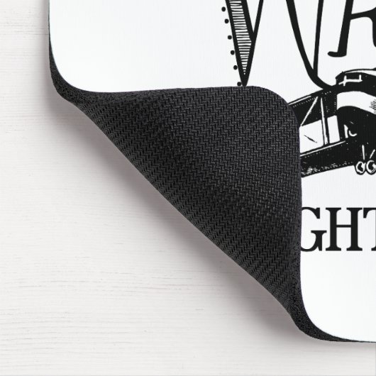 Tapis De Souris Wright Bros. École de vol (Coin)