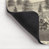 Tapis De Souris Wright, les résidences de Putnam (Coin)