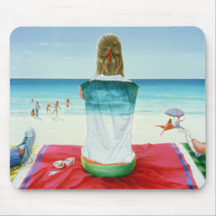 Tapis De Souris Wrigley collent la fille II