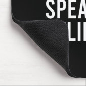 Tapis De Souris Write It Speak It Believe It Motivational Faith Ap (Coin)