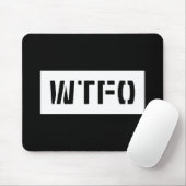 TAPIS DE SOURIS WTFO (Avec souris)