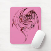 Tapis De Souris Wyvern Dragon are Imaginaire Mythical Creatures Mo (Avec souris)