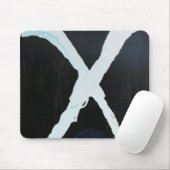 TAPIS DE SOURIS X BLANC (Avec souris)