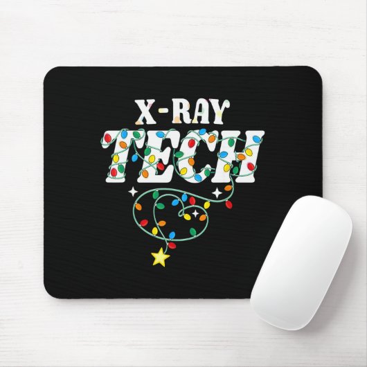 Tapis De Souris X-ray Tech Christmas Radiologic Technologist Techs (Avec souris)