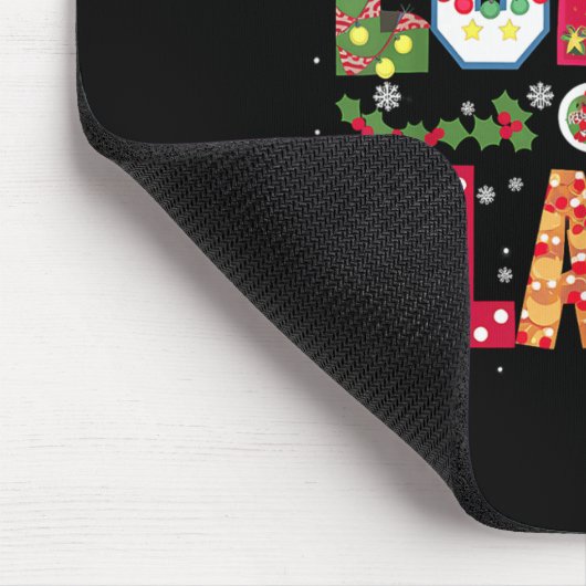 Tapis De Souris Xmas Cafeteria Worker Christmas School Lunch Lady (Coin)