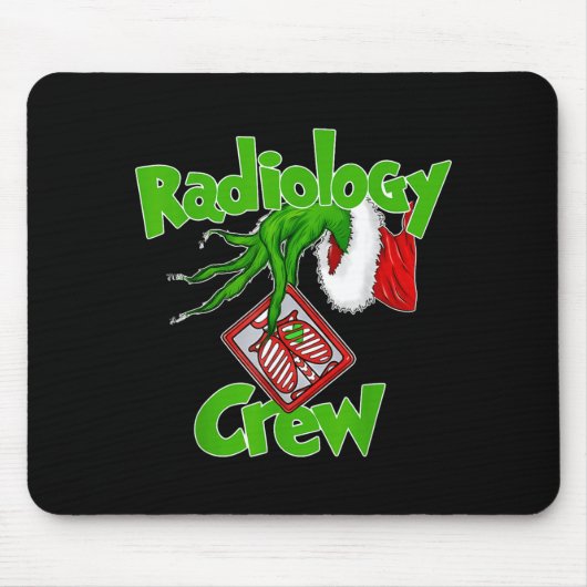 Tapis De Souris Xmas Radiology Christmas Radiologist Xray Tech Fun (Devant)