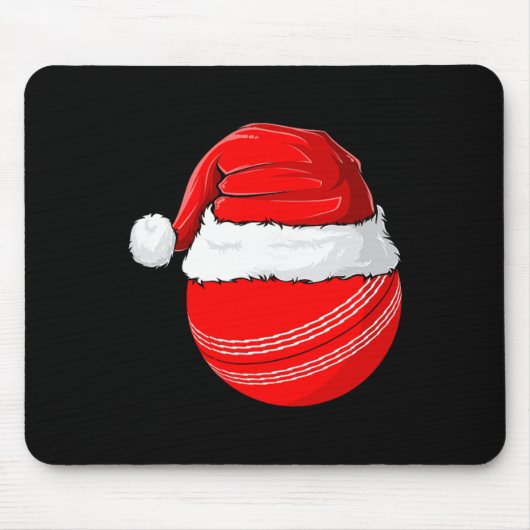 Tapis De Souris Xmas Santa Hat Christmas Cricket  (Devant)