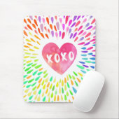 Tapis De Souris Xo Heart (Avec souris)
