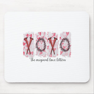 Tapis De Souris Xoxo Les Lettres d'Amour Originales, Jésus Christi