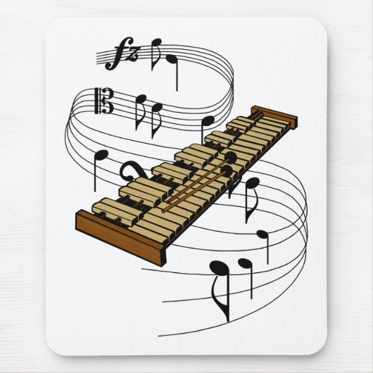 Tapis De Souris Xylophone (Devant)