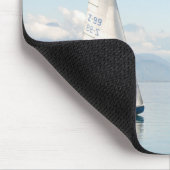 Tapis De Souris Yacht sur eaux calmes (Coin)
