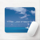 Tapis De Souris Yachting dans le bleu (Avec souris)