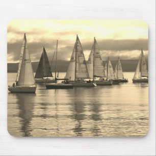Tapis De Souris Yachts à Rothesay Bay, Scotland.
