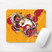 Tapis De Souris yang de yin de dragon (Avec souris)