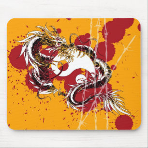 Tapis De Souris yang de yin de dragon
