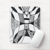 Tapis De Souris "Yappy Dog" Résumé Design Mousepad (Avec souris)