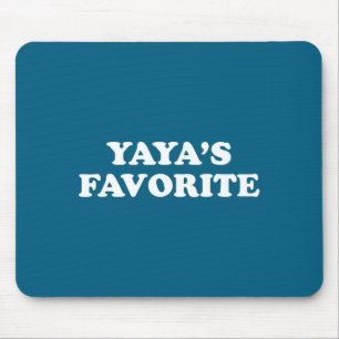 Tapis De Souris Yayas petit-fils drôle préféré Granhild petite-fil