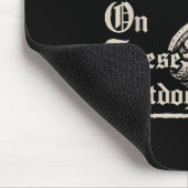 Tapis De Souris Yeah I'm Goth Gobblin' On These Hot Dogs (Coin)