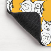 Tapis De Souris Yellow Cute Animal Pattern (Coin)
