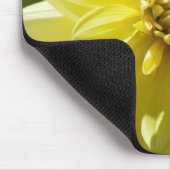 Tapis de souris Yellow Dahlia (Coin)
