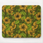 Tapis De Souris Yellow hibiscus (Devant)
