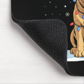 Tapis De Souris Yellow Lab Labrador Christmas Reindeer Dog Lover X (Coin)