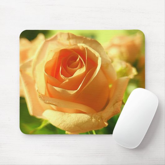 Tapis De Souris Yellow Rose in Full Bloom (Avec souris)