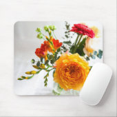 Tapis De Souris Yellow Rose Mouse Pad (Avec souris)