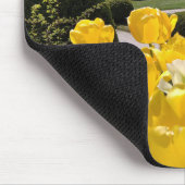 Tapis De Souris Yellow Tulips from Arboretum Volcji Potok Slovenia (Coin)
