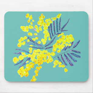 Tapis De Souris Yellow Wattle Mimosa