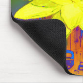 Tapis De Souris Yellowflower par la La riche Bonté (Coin)