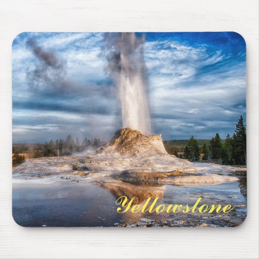 Tapis De Souris Yellowstone Geyser Pad (Devant)