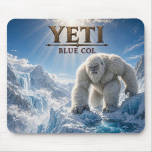 Tapis De Souris Yeti Blue Col Dark Realism