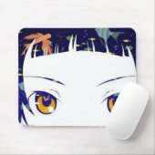 Tapis De Souris Yeux attentifs (Avec souris)