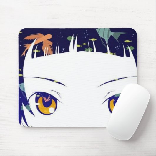 Tapis De Souris Yeux attentifs (Avec souris)