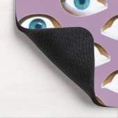 Tapis De Souris yeux bleus (Coin)