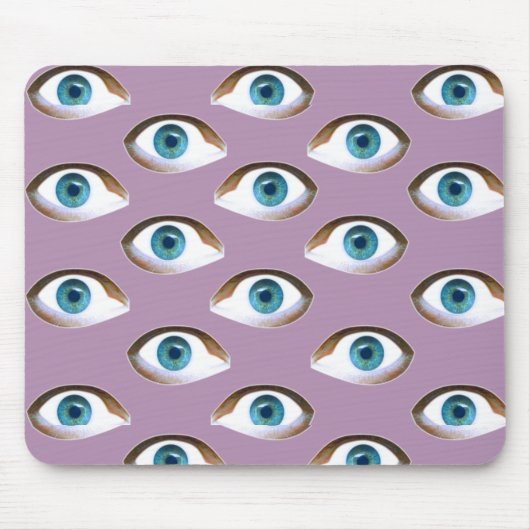 Tapis De Souris yeux bleus (Devant)