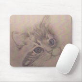 Tapis De Souris Yeux bleus (Avec souris)