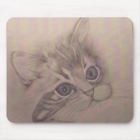 Tapis De Souris Yeux bleus (Devant)