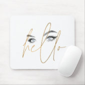 Tapis De Souris yeux bonjour (Avec souris)